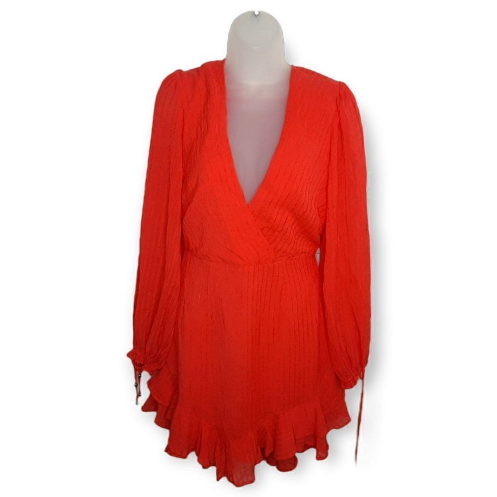 Angel Biba Red Romper sz L NWT